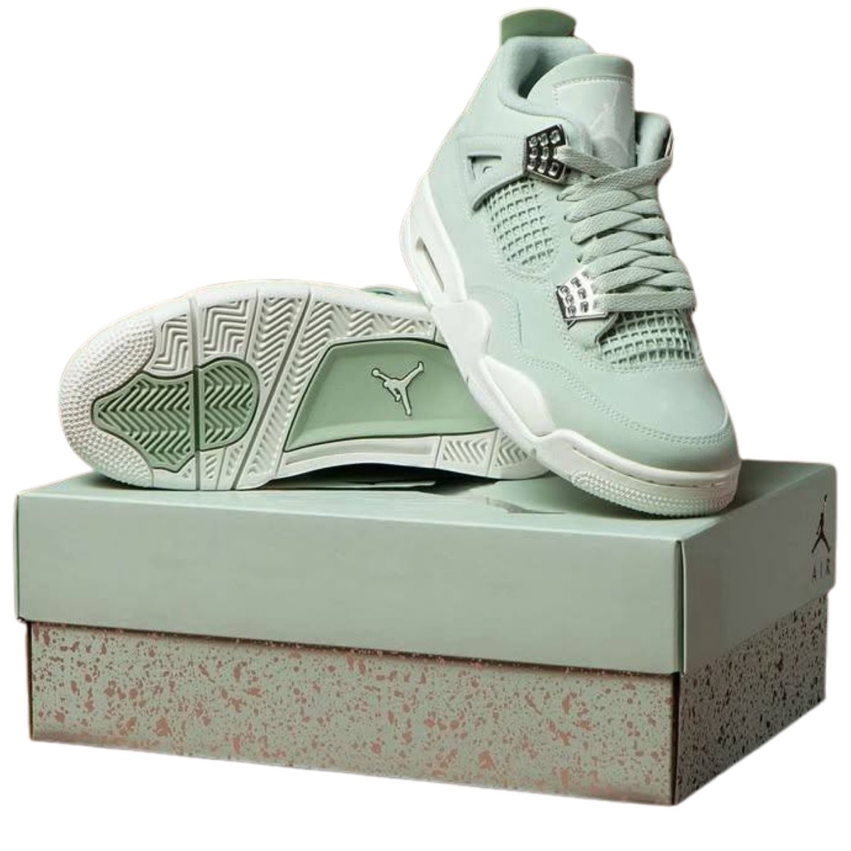 Tenis Jordan Retro 4 para Mujer color verde en San andres de tumaco  Colombia. Compra en onlineshoppingcenterg.